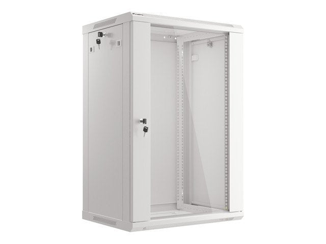 EAN 5901969403220 - Lanberg WF01-6418-10S armario rack 18U Bastidor de pared Gris imagen 7