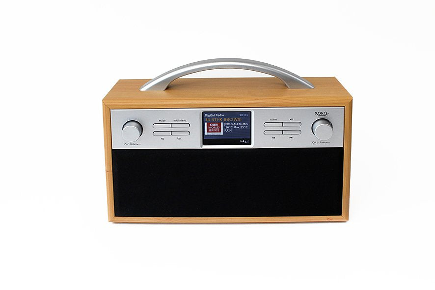 EAN 4260427612705 - Xoro XOR400900 radio Internet Digital Negro, Plata, Madera imagen 1