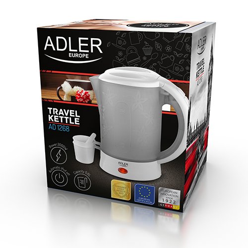 EAN 5908256839328 - Adler AD 1268 tetera eléctrica 0,6 L 600 W Gris imagen 11