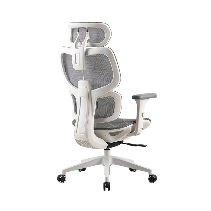 Silla De Oficina  Onex Ventra Premium De Malla, Blanca