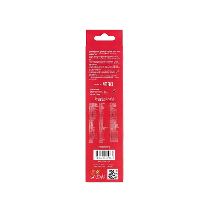 Dcu 30901040 Mando A Distancia Universal Para Televisores Philips Lcd/Led