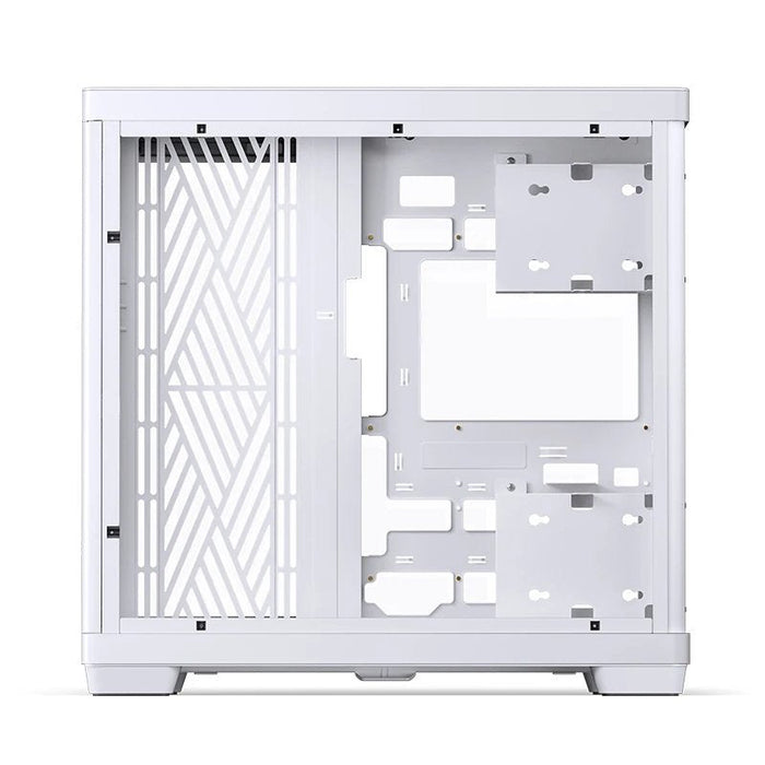 Caja Pc Jonsbo Tk-4 Midi-Tower, Atx, Tempered Glass - Blanco