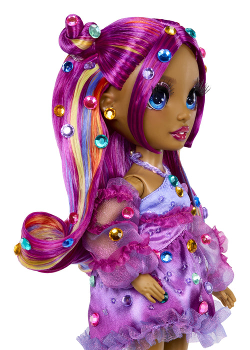 EAN 0035051597834 - Rainbow High Be Dazzling Fashion Dolls- Noemie Violette (Purple) imagen 7