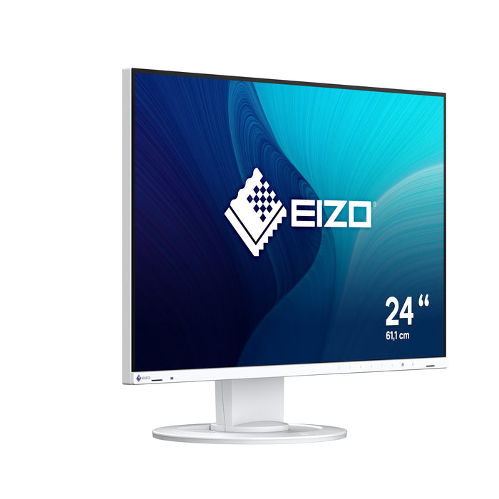 EAN 4995047069737 - EIZO FlexScan EV2410R-WT pantalla para PC 61,2 cm (24.1") 1920 x 1200 Pixeles WUXGA LCD Blanco imagen 8
