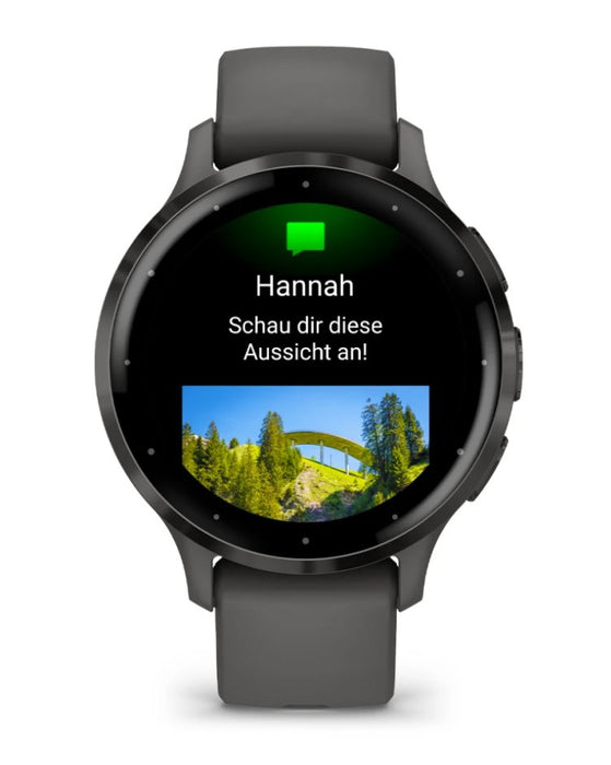 EAN 0753759314774 - Garmin Venu 3S 3,05 cm (1.2") AMOLED 41 mm Digital 390 x 390 Pixeles Pantalla táctil Gris Wifi GPS (satél imagen 4