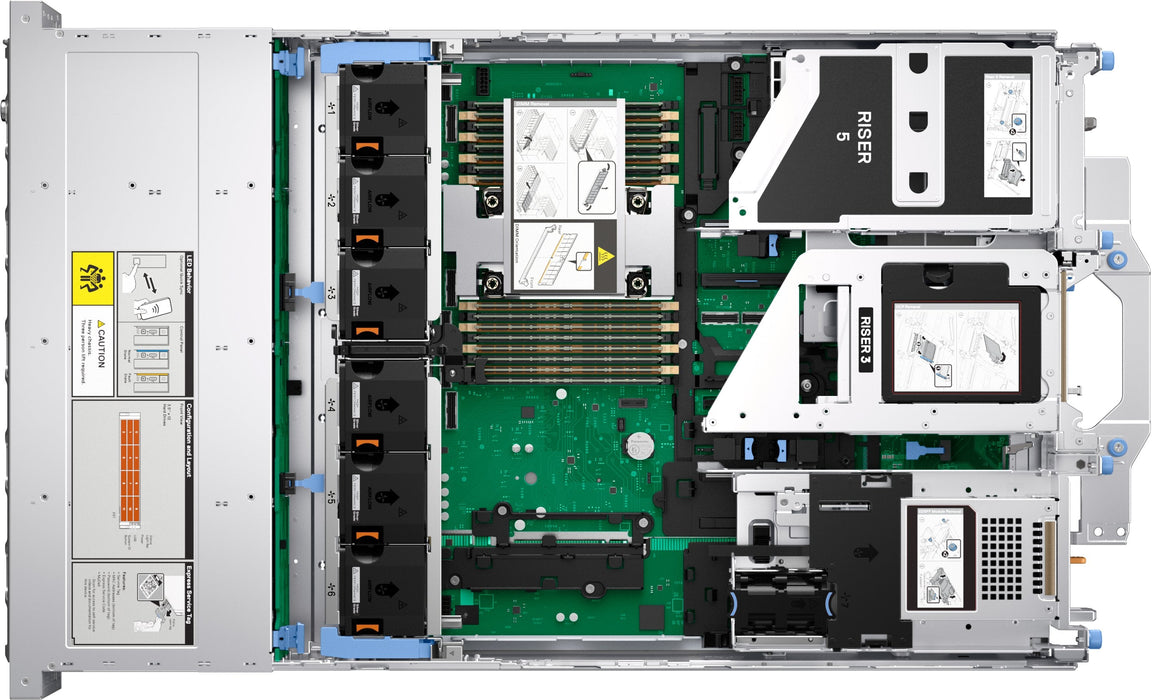 Poweredge R570 Smart Selection 6x2.5  6507p 1x32gb 1x960gb Ssd Sata 2x1100w H965i 3yr Basic Nbd