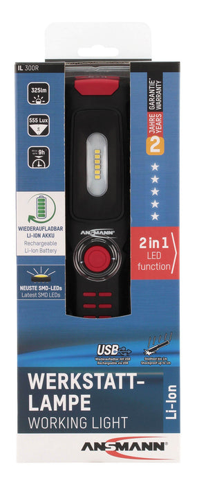 EAN 4013674106004 - Ansmann IL300R Negro Linterna de mano LED imagen 2