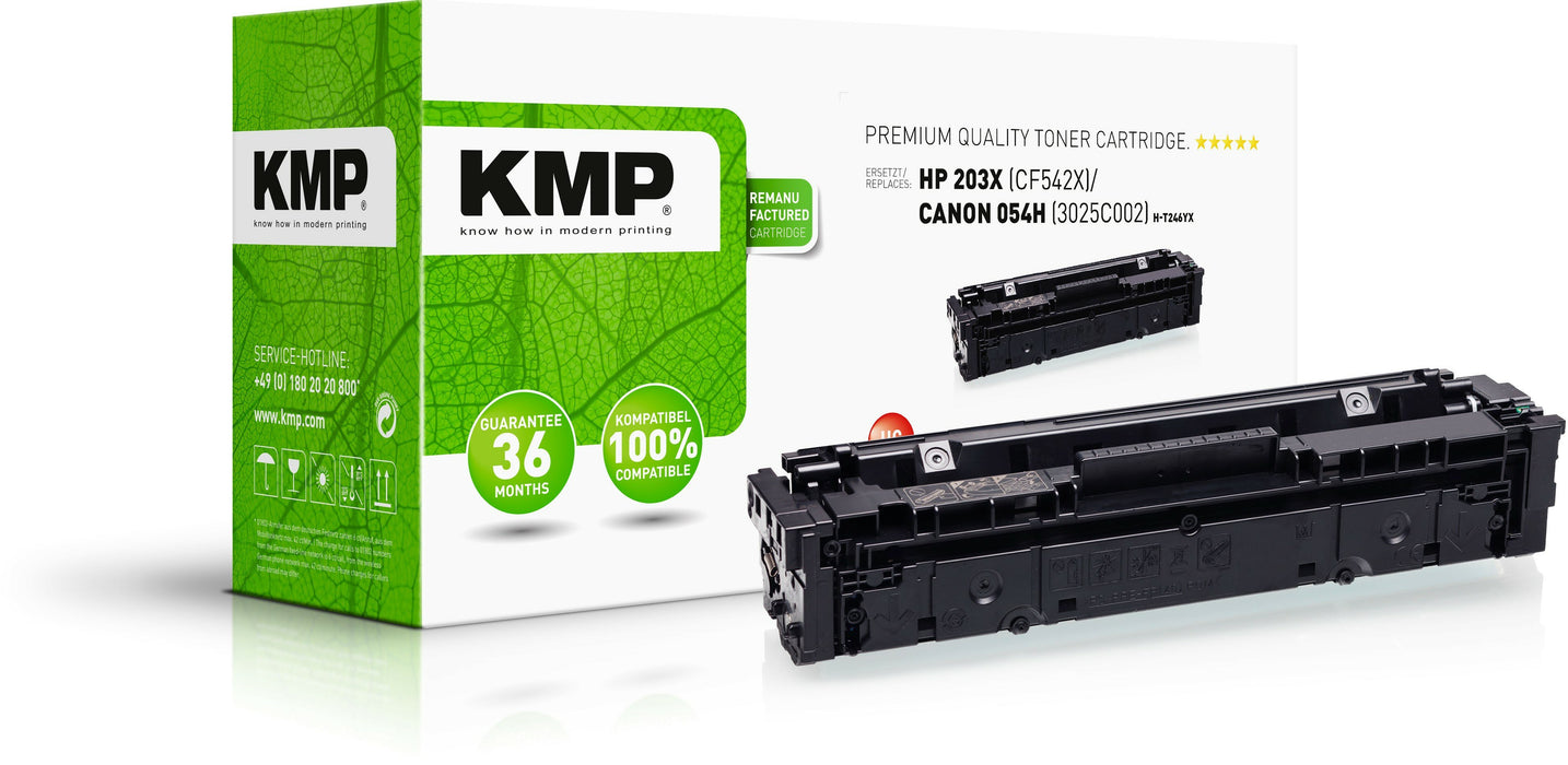 EAN 4011324692631 - KMP H-T246YX cartucho de tóner 1 pieza(s) Compatible Amarillo imagen 1