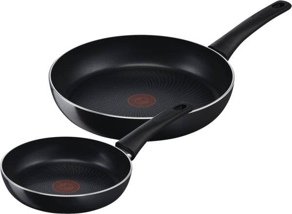 Tefal Pfannen-Set Generous Cook, 2-Piezas (Negro, Ø 28cm, Ø 20cm) C27890