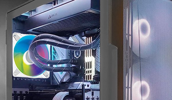 Ventiladores Arctic 120mm P12 Pwm Pm A-Rgb 0db (White) Pack 3 Piezas