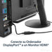 EAN 0065030836876 - StarTech.com DP2HDMI2 adaptador de cable de vídeo 0,21 m Negro imagen 8