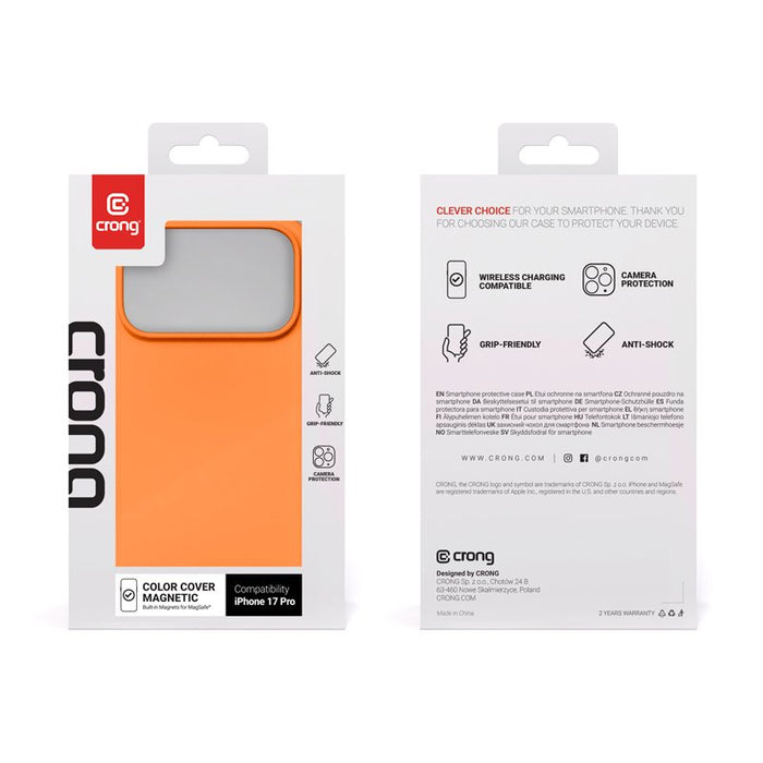 EAN 5904310705950 - Crong funda para teléfono móvil 16 cm (6.3") Naranja imagen 4