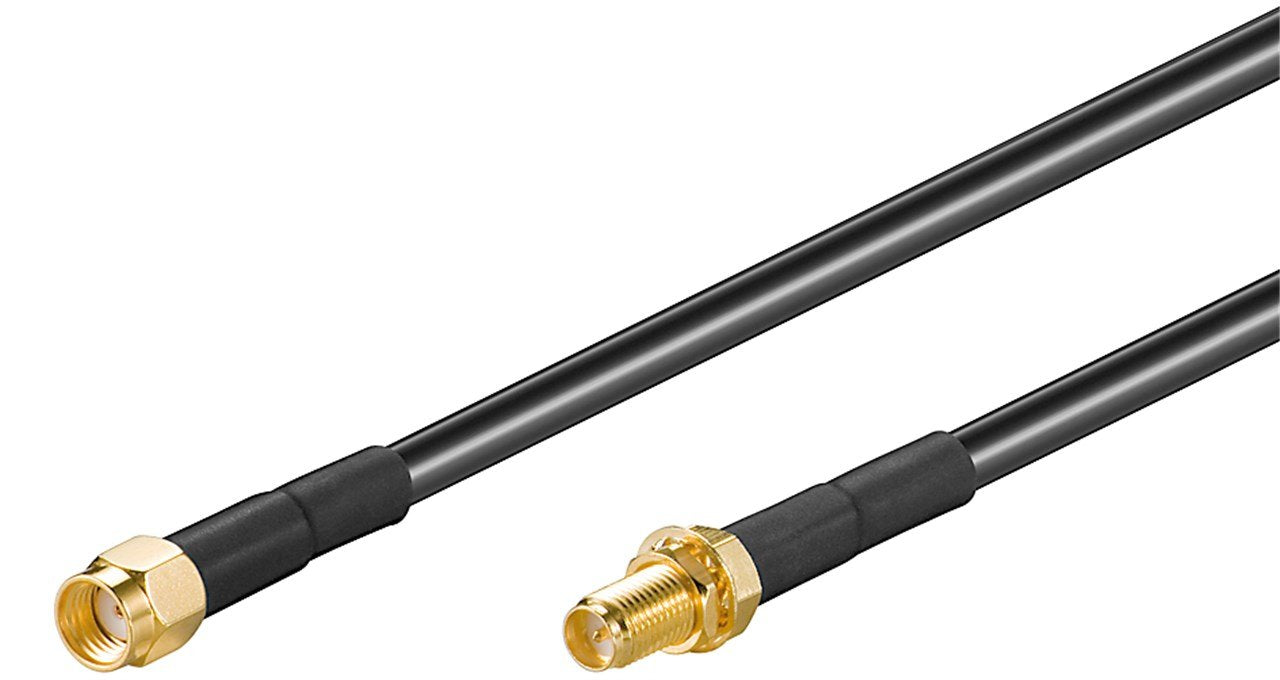 EAN 4040849516771 - Goobay 51677 cable coaxial LMR195 3 m RP-SMA Negro imagen 1