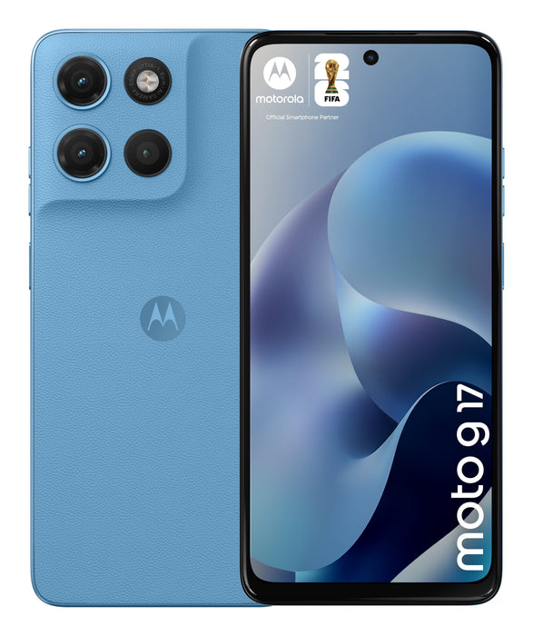 Motorola Moto G17 17,1 Cm (6.72") Sim Doble Android 15 Usb Tipo C 8 Gb 128 Gb 5200 Mah Azul