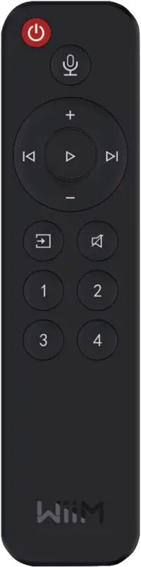 EAN 795847057279 - WiiM Voice Remote mando a distancia IR inalámbrico Audio Botones imagen 1