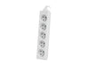 EAN 5901969414844 - Lanberg PS0-05E-0150-W base múltiple 1,5 m 5 salidas AC Interior Blanco imagen 3