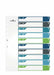 EAN 4005546735115 - Durable 679527 lengüeta de índice Separador en blanco con pestaña Polipropileno (PP) Multicolor imagen 4