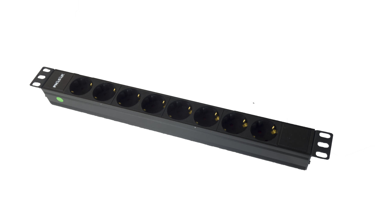EAN 5605922024810 - Phasak BNS 3518 limitador de tensión Negro 8 salidas AC 1,5 m imagen 7