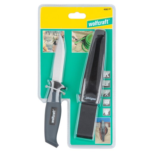 EAN 4006885408500 - wolfcraft GmbH 4085000 cúter Negro Cuchillo de hoja fija imagen 8