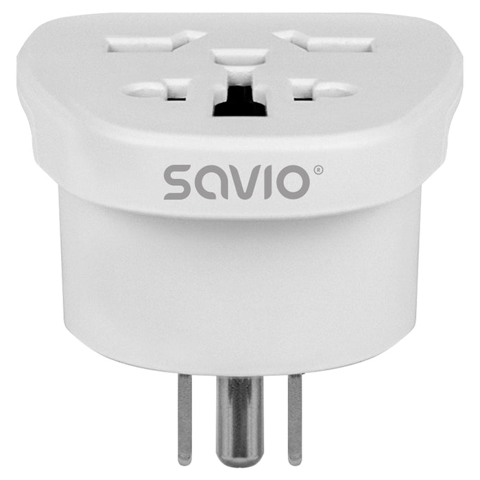Savio Ap-07 Adaptador E Inversor De Corriente Universal 2500 W Blanco