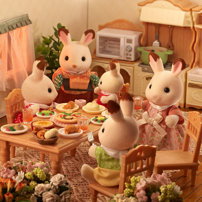Epoch Sylvanian Families - Schokoladenhasen Familie 5655