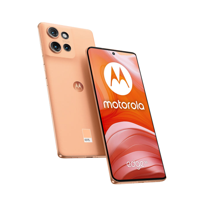 EAN 0840023265464 - Motorola edge 50 16,9 cm (6.67") SIM doble Android 14 5G USB Tipo C 12 GB 512 GB 5000 mAh Durazno imagen 1