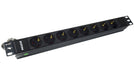 EAN 5605922024810 - Phasak BNS 3518 limitador de tensión Negro 8 salidas AC 1,5 m imagen 9