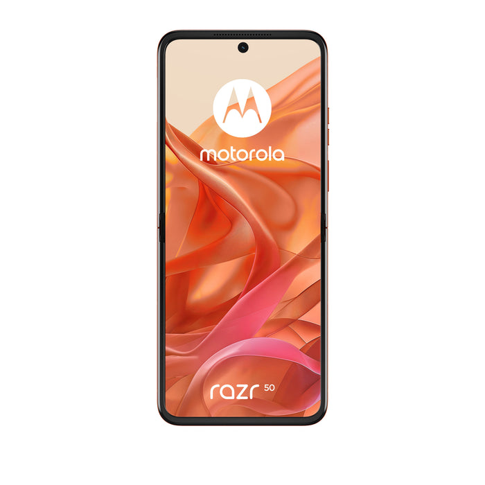 EAN 0840023274718 - Motorola razr 50 17,5 cm (6.9") SIM doble Android 14 5G USB Tipo C 8 GB 256 GB 4200 mAh Naranja imagen 5