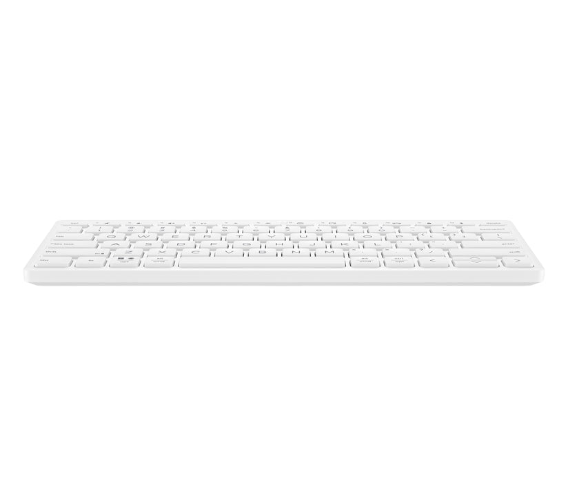 EAN 0196548516735 - HP 350 WHT Compact Multi-Device Keyboard teclado Hogar Blanco imagen 1