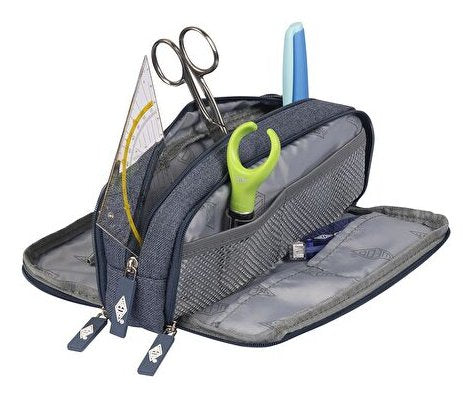 Wedo Estuche Denim Azul