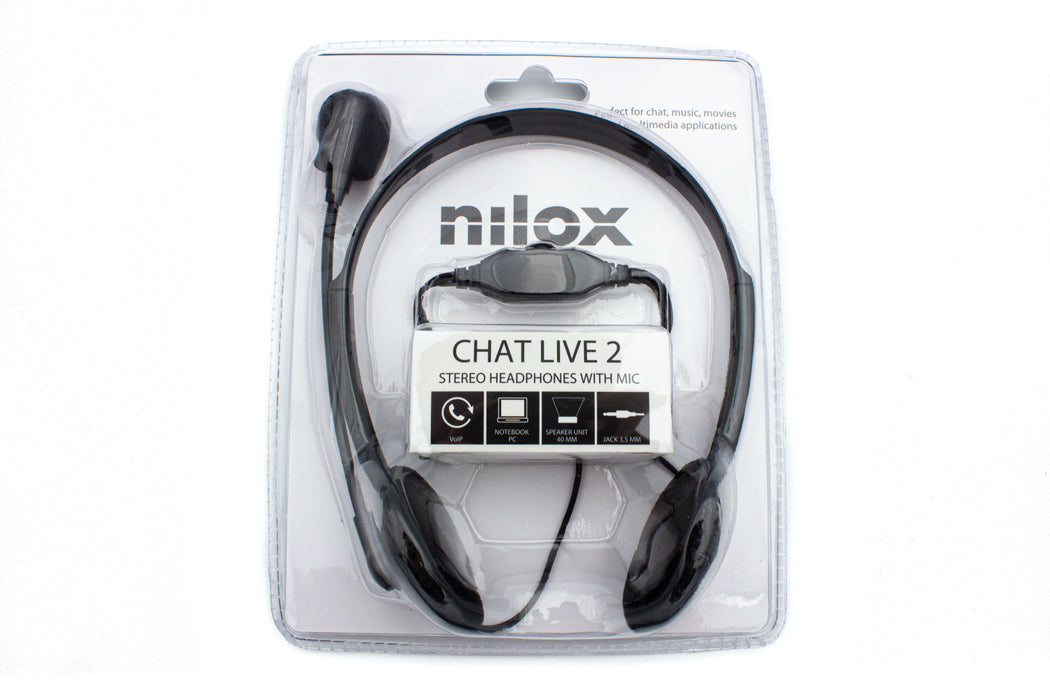 EAN 8436556148552 - Nilox CHAT LIVE 2 Dentro de oído Llamadas/Música Negro imagen 20