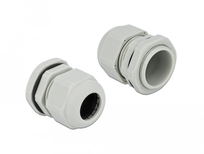 Delock Cableverschraubung Pg21 10 Stück Grau