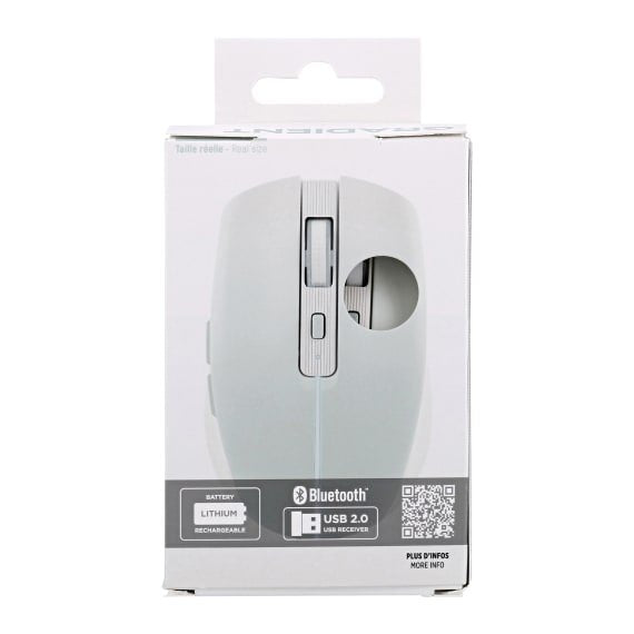 EAN 3303170113202 - T'nB MWGRADIENTBL ratón mano derecha Bluetooth + USB Type-C 1600 DPI imagen 7