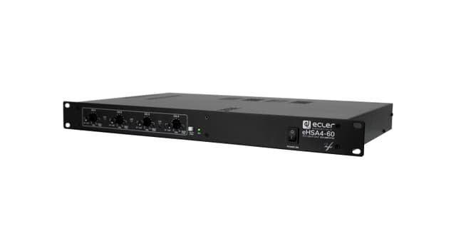 4 X 60w 70-100v Amplifier  Esstls