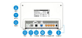 EAN 4023125030437 - Box 5690 Pro router inalámbrico Gigabit Ethernet Tribanda (2,4 GHz/5 GHz/5 GHz) Blanco imagen 3