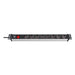EAN 4007123592111 - Brennenstuhl Multipresa Brennestuhl 8 posti 2m [1390007018] base múltiple 8 salidas AC Interior Aluminio, imagen 3