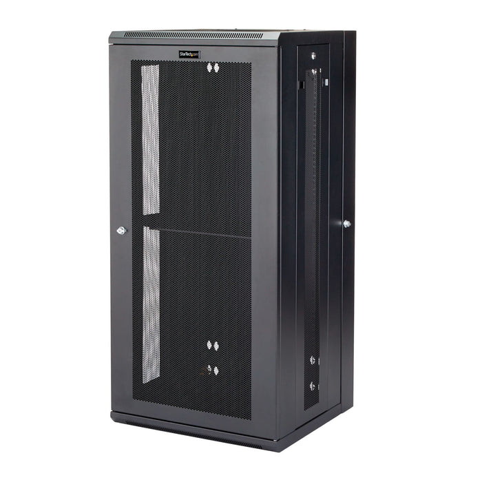 Startech.Com Armario Rack De Servidores Abisagrado De Pared 26u Con 20 Pulgadas De Profundidad