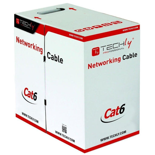 EAN 8054529025619 - Techly ITP6-CCA-305-BL cable de red Azul 305 m Cat6 U/UTP (UTP) imagen 1