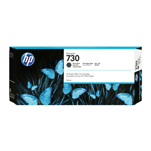 EAN 0190781771296 - HP 730 300-ml Matte Black DesignJet Ink Cartridge cabeza de impresora Inyección de tinta térmica imagen 1