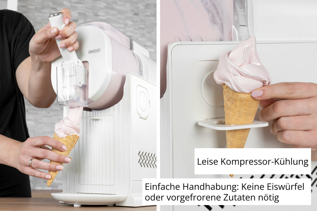 Unold 48960 Sofia Creme 2in1 Slush- & Softeismaschine