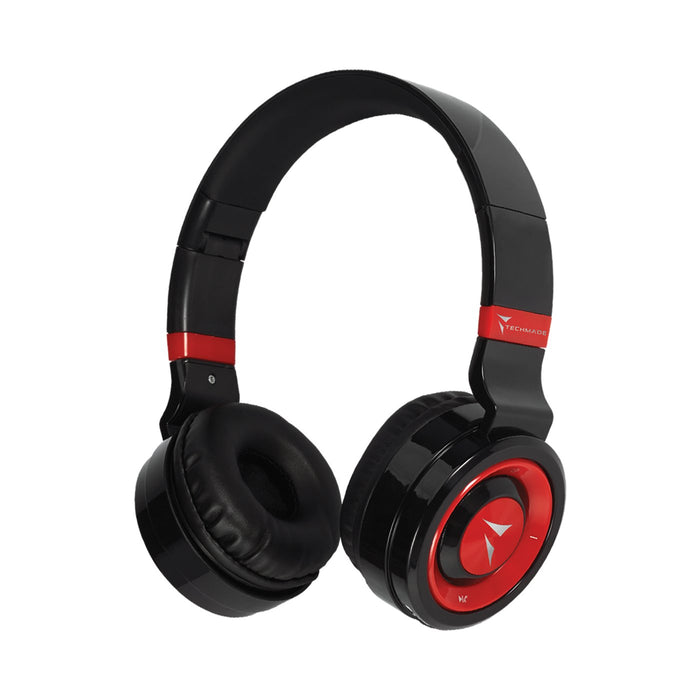 EAN 8099990144698 - Techmade TM-046-RD auricular y casco Auriculares Inalámbrico y alámbrico Diadema Música MicroUSB Bluetoot imagen 1