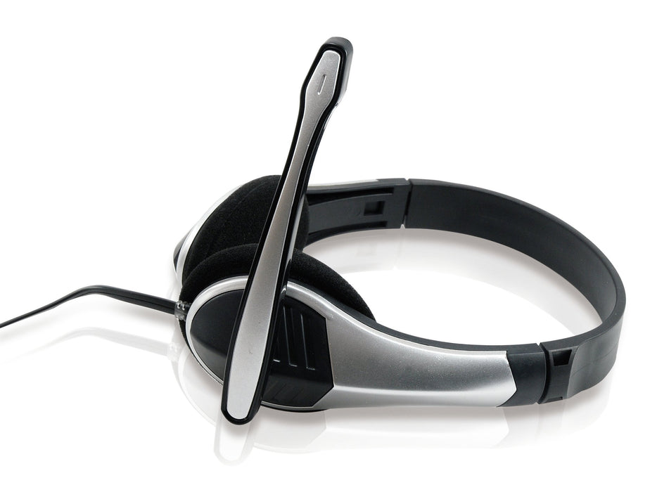 EAN 8714909019927 - Conceptronic CCHATSTAR2_V2 Auriculares Alámbrico Diadema Oficina/Centro de llamadas Negro, Plata imagen 2