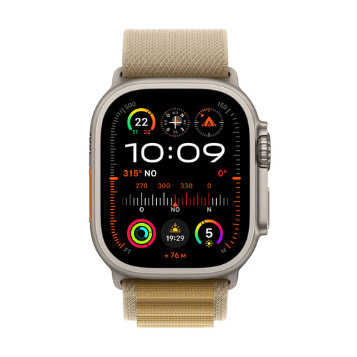 EAN 0195949580864 - Apple Watch Ultra 2 OLED 49 mm Digital 410 x 502 Pixeles Pantalla táctil 4G Titanio GPS (satélite) imagen 2