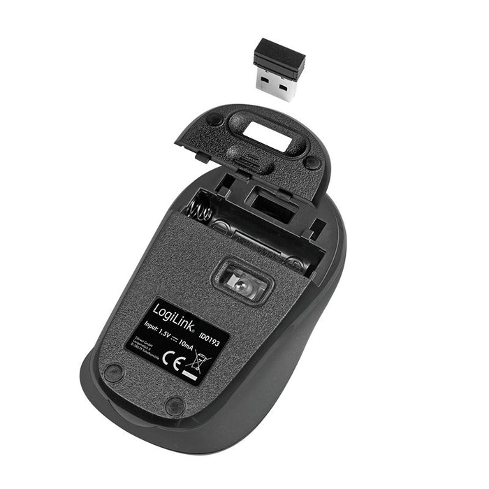 EAN 4052792057133 - LogiLink ID0193 ratón Oficina mano derecha RF inalámbrico Óptico 1600 DPI imagen 5