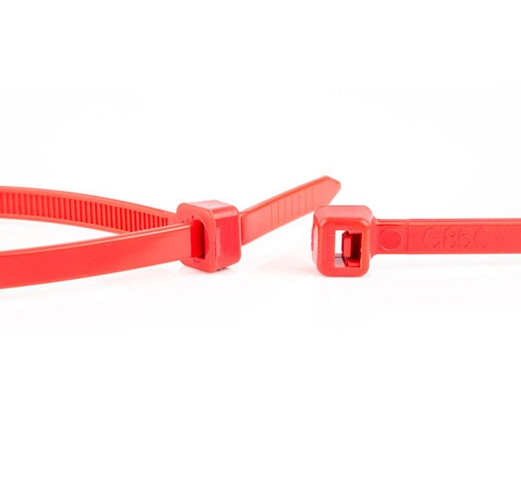 EAN 8717278572376 - WKK 110124271 presilla Brida reutilizable Plástico, Poliamida Rojo 100 pieza(s) imagen 2