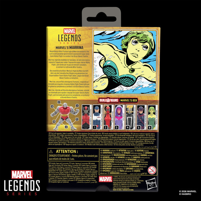 Figura Marvels Marrina Marvel Legends Series 15cm
