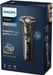 EAN 8720689008457 - Philips SHAVER Series 5000 S5886/30 afeitadora Máquina de afeitar de rotación Recortadora Negro, Marrón imagen 3