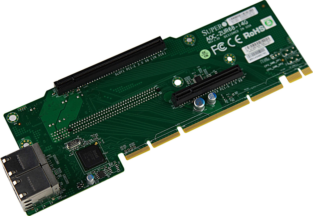 Supermicro Aoc-2ur68-I4g 2u Ultra Riser - Adaptador De Red