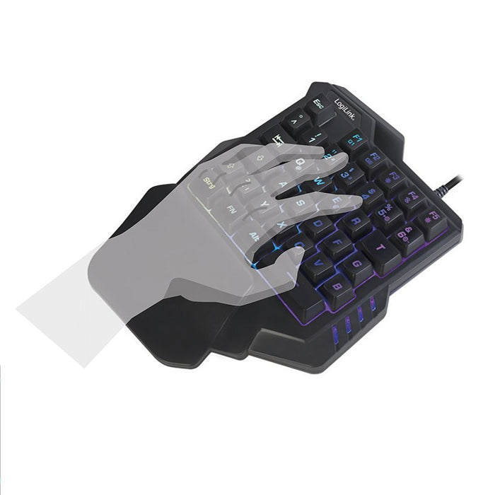 EAN 4052792051599 - LogiLink ID0181 teclado Juego USB Inglés Negro imagen 8