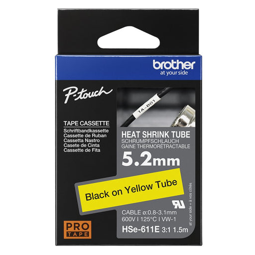 EAN 4977766822886 - Brother HSE-611E cinta para impresora de etiquetas imagen 2